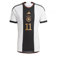 Camiseta Alemania Mario Gotze #11 Primera Equipación Replica Mundial 2022 mangas cortas